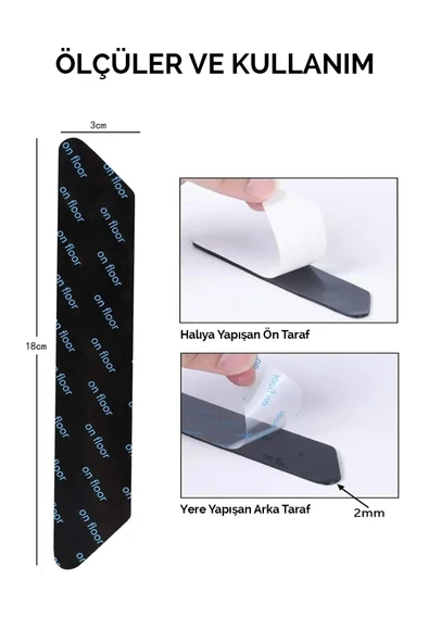8 Çift Halı Kaydırmaz Bant Halı Yapışkanı - 7