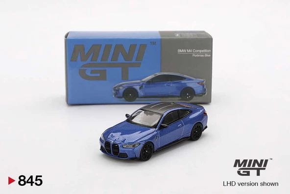 Mini GT 1/64 845 BMW M4 Competition (G82) Portimao Blue