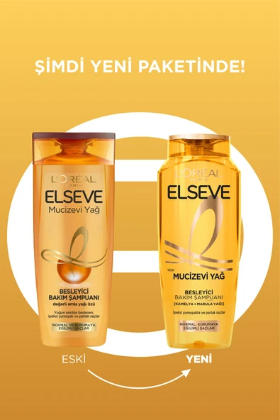 Elseve Mucizevi Yağ Besleyici Bakım Şampuanı 400 ml - 6