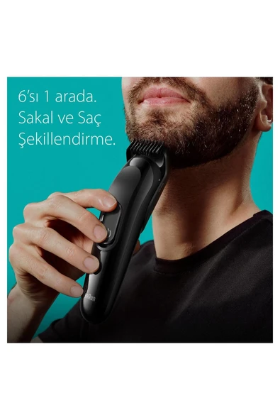Series 3 Mgk3410 Hepsi Bir Arada Şekillendirme Seti, 6’sı 1 Arada Erkek Bakım Kiti - 2