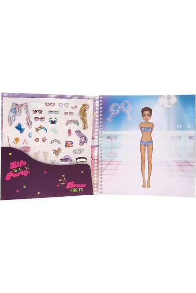 Topmodel Parti Çıkartma Kitabı - 2