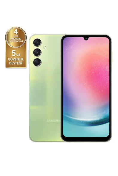Samsung Galaxy A24 128 6 GB RAM (Samsung Türkiye Garantili) Gümüş - 3