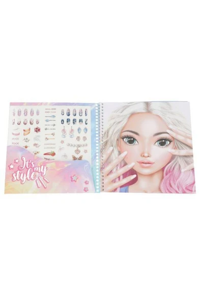 Style Me Makyaj Tasarım ve Çıkartma Kitabı - 4