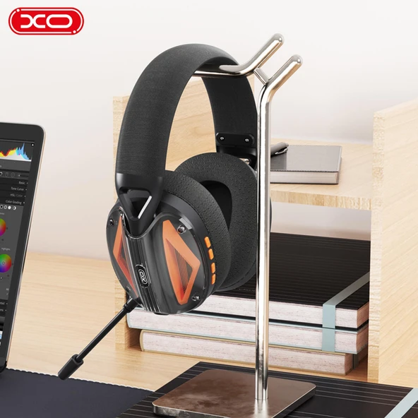 XOBE46 Dahili Mikrofonlu Kablosuz Wireless Büyük Stereo Oyuncu - Gamer Bluetooth Kulaklık - 2