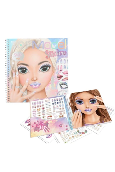 Style Me Makyaj Tasarım ve Çıkartma Kitabı