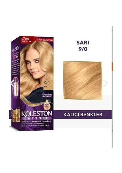 Wella Koleston Intense 9/0 Sarı - 1