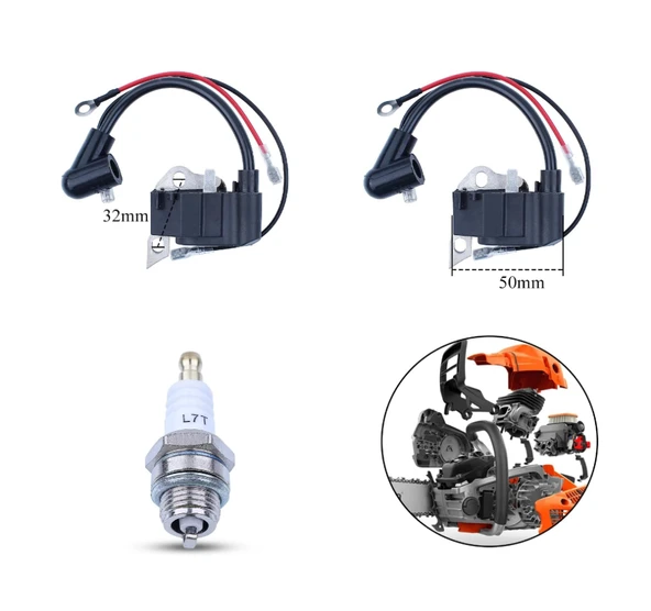 Algaride Ateşleme Bobin Buji Stılh MS170 MS180 017 018 MS 170 MS 180 Zincirli Testere Yedek Parçaları - 2