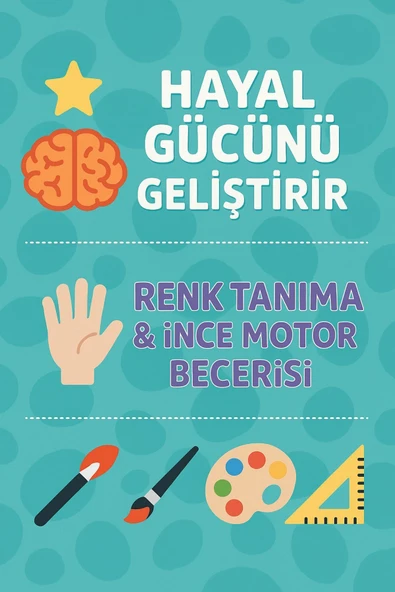 Taş Boyama Seti- Doğal Taşlar-Akrilik Boya-Fırça-Ahşap Hepsi Bir Arada Muhteşem Set - 2