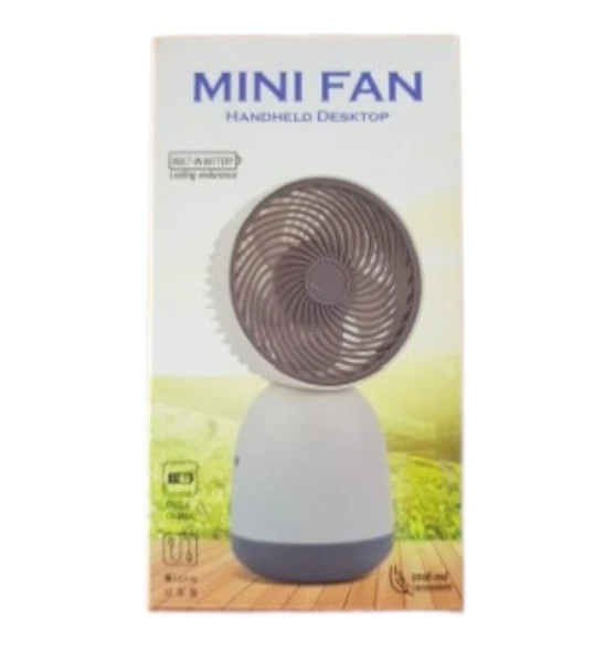 Handheld USB Şarjlı El Fanı I Mini Taşınabilir Fan I Yaz Serinleticisi I Vantilatör Taşınabilir Fan - 5