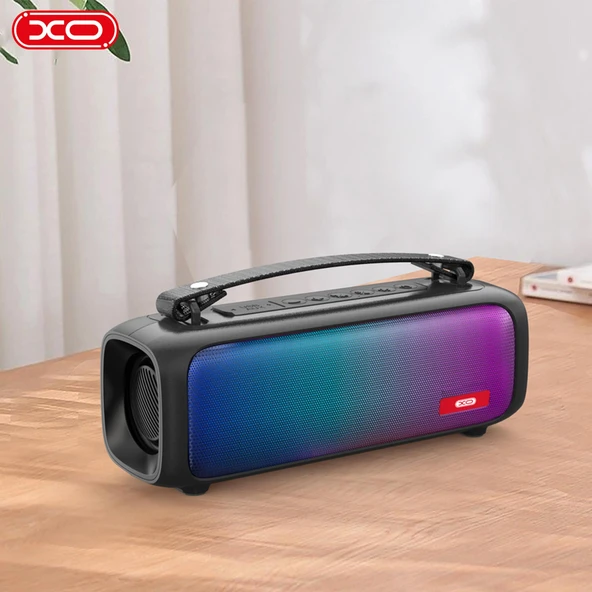 XOF39 RGB Led Işıklı Çift Hoparlörlü Wireless Bluetooth Kablosuz Hoparlör Speaker - 4