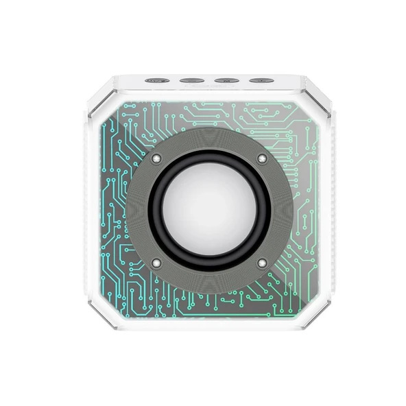 XOF60 3W 52mn SD Kart FM Radyo Destekli RGB Led Işıklı Wireless Bluetooth Kablosuz Speaker Hoparlör