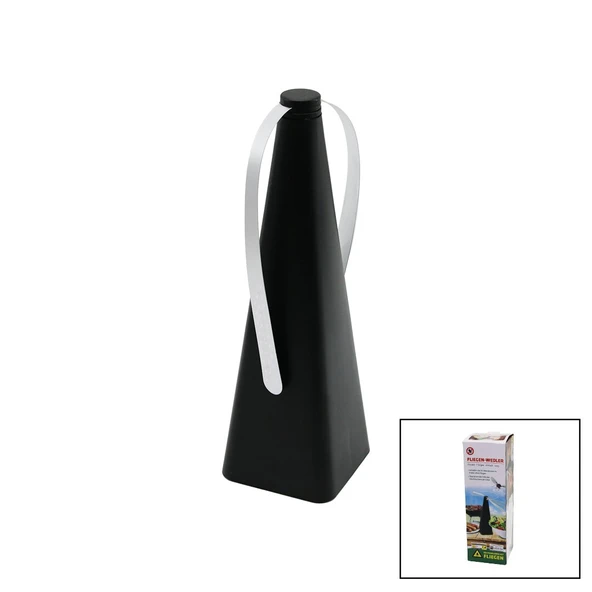 PİLLİ  SİNEK KAÇIRAN  PVC KANATLI  MAKİNE PİRAMİT ŞEKİL=TABAN=8 X 8CM  YÜKSEKLİK: 25CM (4401)