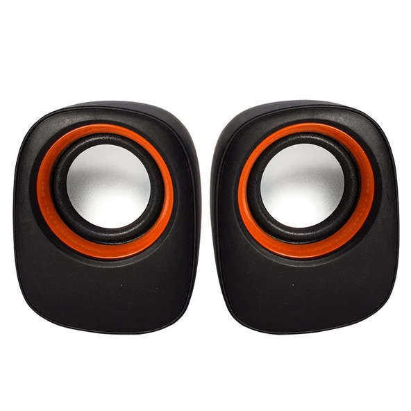 MAGICVOICE D-05A 1 + 1 USB MİNİ HOPARLÖR ( 5 WATT * 4 OHM ) (4401)