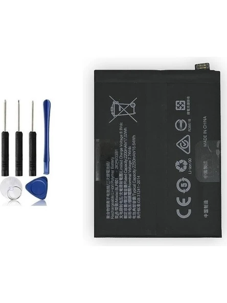 One Plus 8t Uyumlu Pil Batarya BLP801 +Tamir Set KB2005-2007-2003 - 1