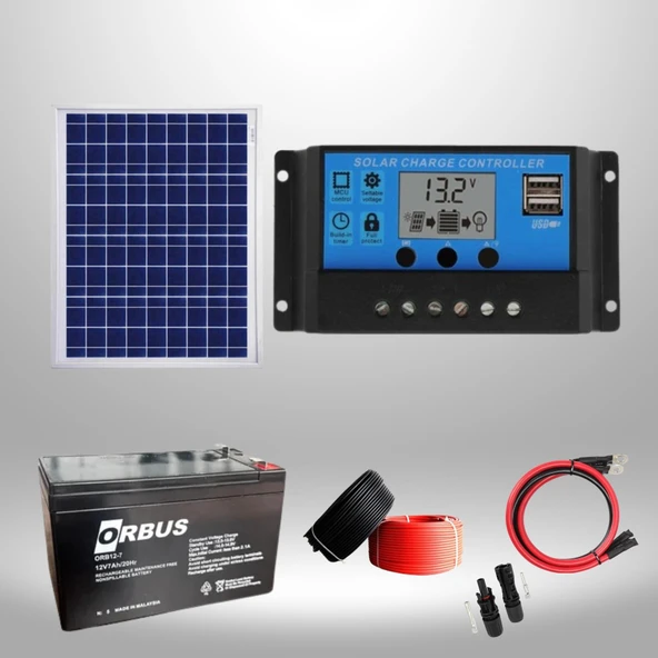 Kamusolar Mini Solar Aydınlatma Paketi