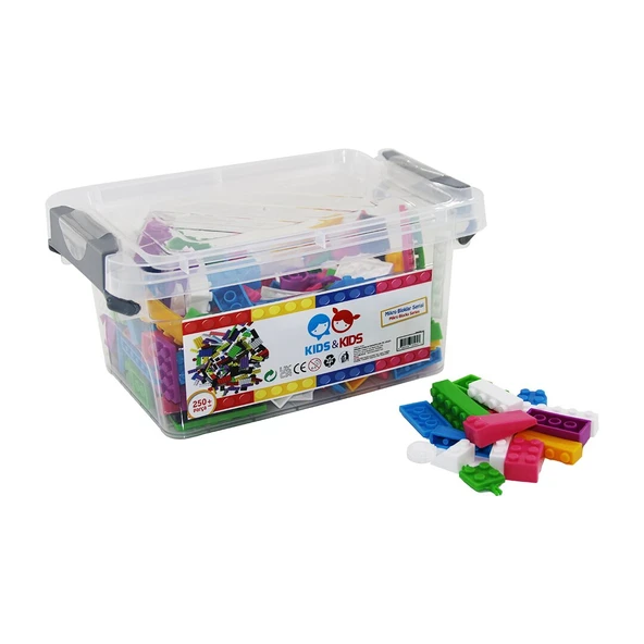 250 PCS MİNİ BLOKLAR SERİSİ LEGO OYUNCAK SAKLAMA KUTULU (4401)