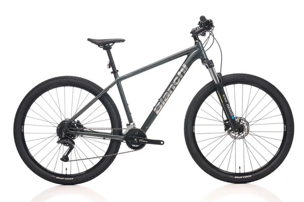 BIANCHI MAGMA 29S CUES ERKEK DAĞ BİSİKLETİ 530H HD 29 JANT 18 VİTES DARK GREY GLOSS SILVER GLOSS ürün görseli