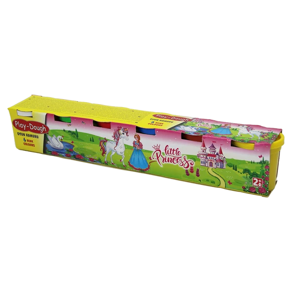 BÜYÜK 6 PARÇA  RENKLİ OYUN HAMURU (4401)
