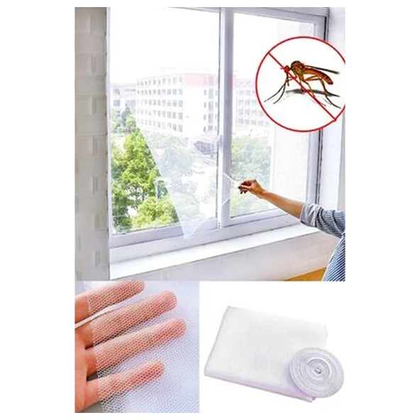 TEK KANAT TÜL PENCERE SİNEKLİK 125X75CM. (4401)