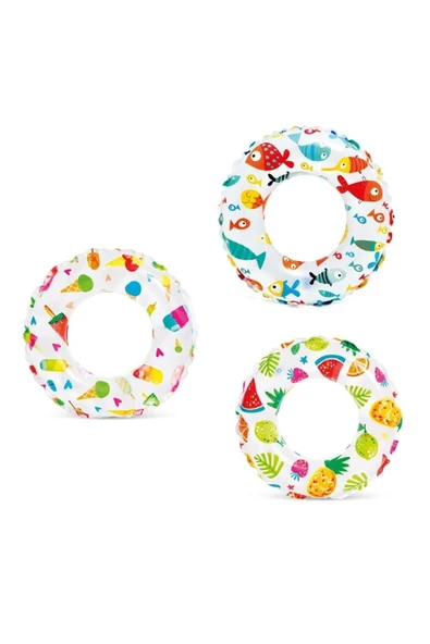 Intex Basklı Simit 51 cm (3-6 Yaş) - 1 Adet Stokta Olan Gönderilir - 2