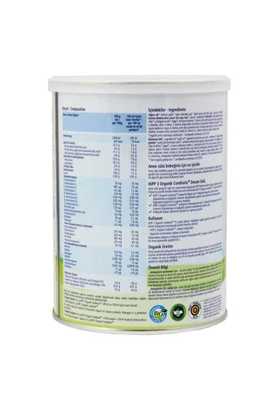 Hipp 3 Organik Combiotic Devam Sütü 350 gr 12 Adet - 2