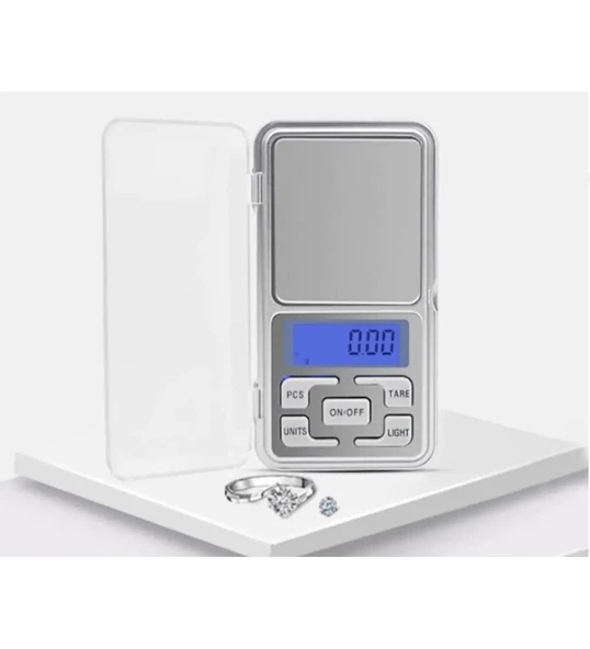 Dijital Hassas Elektronik Kuyumcu Cep Terazisi Tartı 200 gr / 0.01 gr (4401)