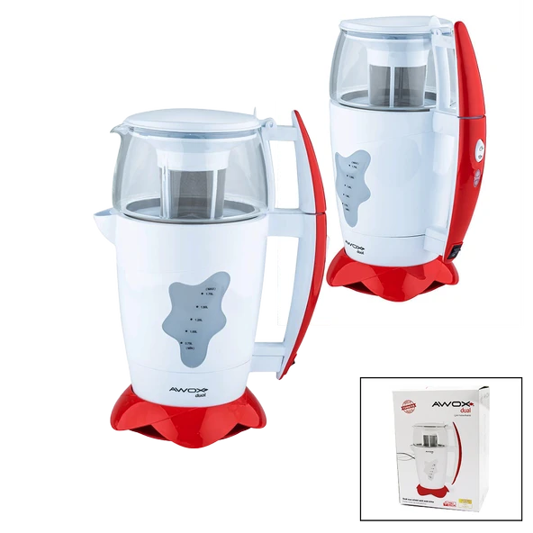 AWOX DUAL ÇAY MAKİNESİ ÇAYCI 1.75LT+1.2LT (4401)