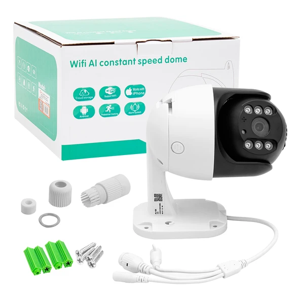 2 MP 3.6MM 1080P WIFI SPEED DOME PTZ KAMERA (4401) - 3