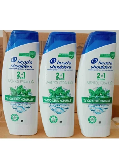 Head Sholders Mentol Ferahlığı 3 x 350ml