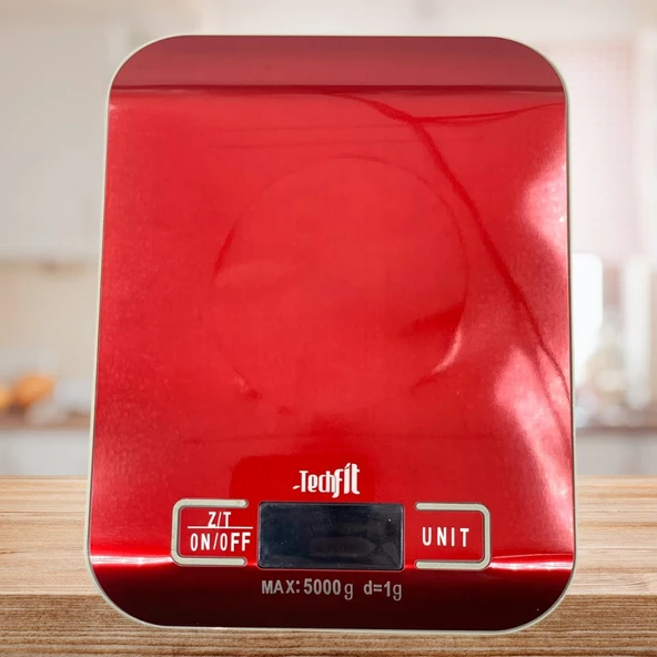 TF 1002 Hassas Ölçümlü Maksimum 5 Kg Kapasiteli Led Ekran Platin Dijital Mutfak Tartısı (4401) - 5