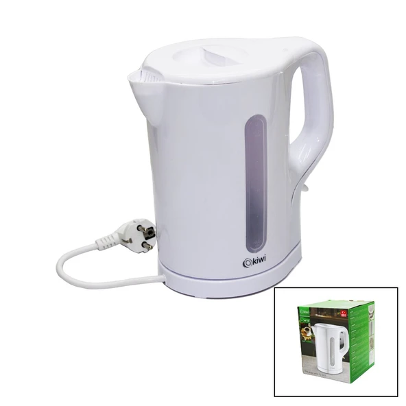 PLASTİK  KETTLE SU ISITICISI  BEYAZ  1.7LT  2000W OTOMATİK KAPANMA - 360° GÖVDE - KABLO SAKLAMA KK-3304 (4401)
