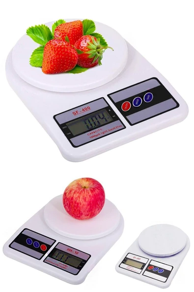 LCD Ekranlı Mutfak Tartısı (4401) - 5