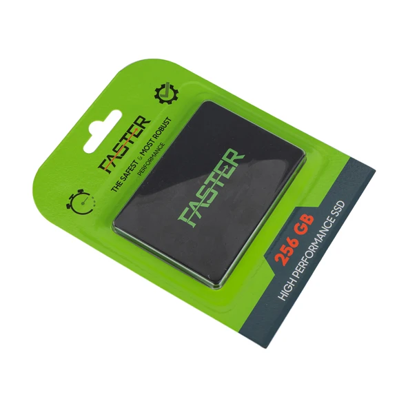 FASTER FS-256 SATA3 256 GB SSD 550/510 MB/S UZUN ÖMÜRLÜ HARDDİSK (4401) - 2