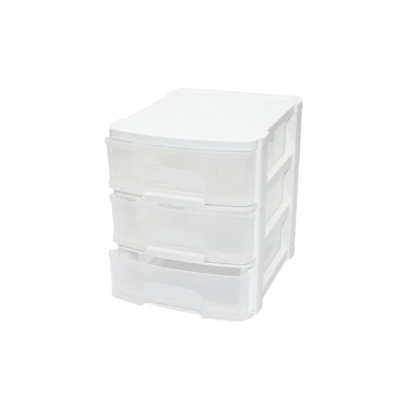 TONTON - NO:0 ÇEKMECE 3 KATLI 17.5X14.4X16.9CM (4401)