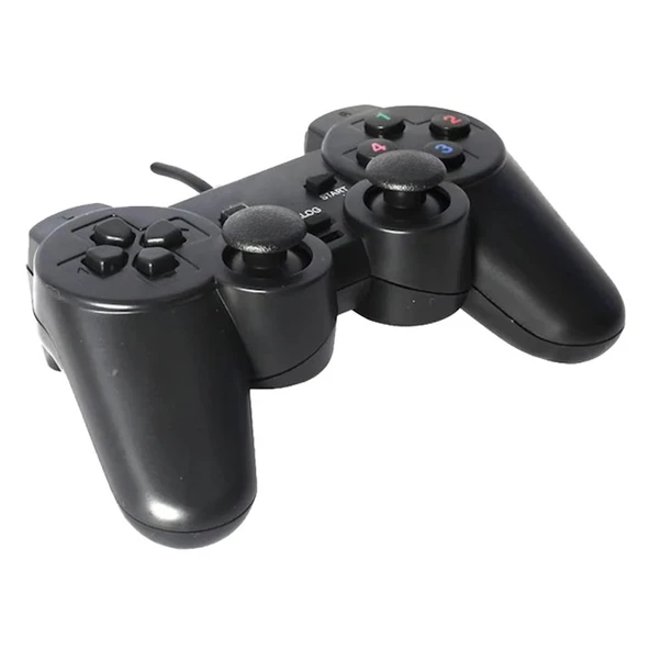 KD-208 USB-PC-PS3 TİTREŞİMLİ JOYSTİCK 1.8 METRE KABLOLU OYUN KOLU (4401)