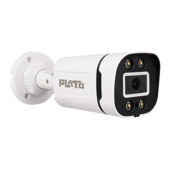 2MP 4 WARM LEDLİ 3.6 MM GECE RENKLİ GÖRÜŞ PLASTİK KASA AHD BULLET KAMERA (4401) - 2