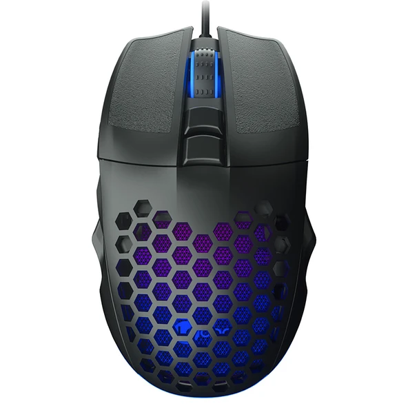 LECOO MS107 3200 DPI 7 TUŞLU KABLOLU RGB LED AYDINLATMALI GAMING MOUSE (4401)