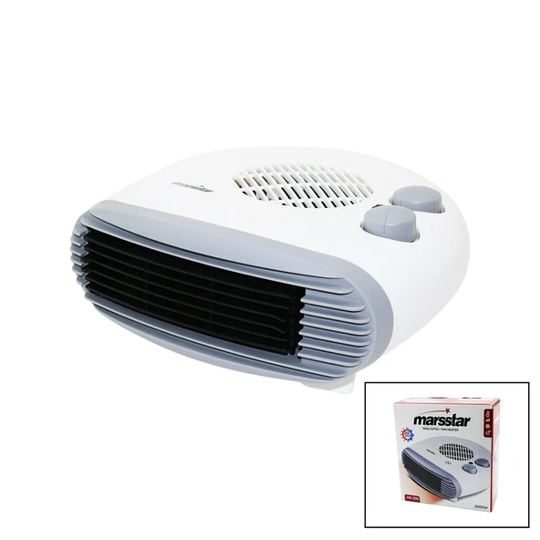 2IN1 = SICAK - SOĞUK  TURBO FANLI ISITICI   2 KADEME SICAK - 1 KADEME SERİN   2000W  MS-200 (4401)
