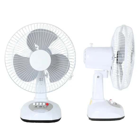 3 KADEMELİ FAN VANTİLATÖR AMPUL - LEDLİ - SOLARLI POWERBANK (4401) - 2