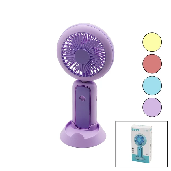 USB MİNİ FAN ÇAP=10CM - Y:20CM LED IŞIKLI 75 DERECE OYNAR BAŞLIK 3 KADEME HIZ TELEFONLUKLU AYAK APARAT (4401)