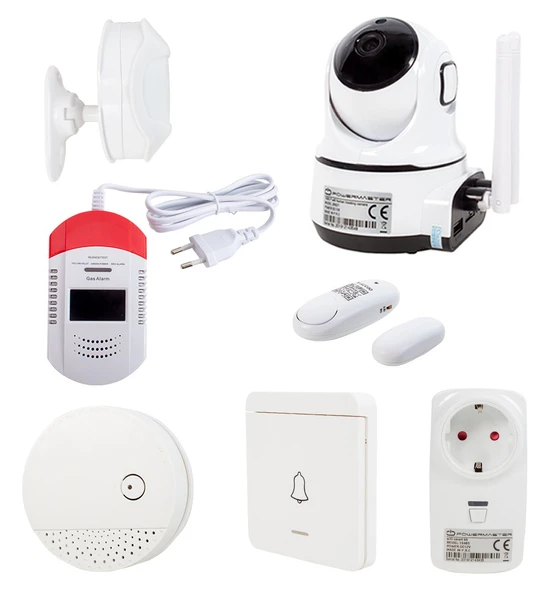 WIFI KAMERALI SMART HOME AKILLI EV OTOMASYON GÜVENLİK SİSTEMİ (4401)