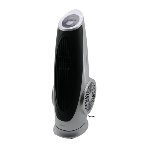KİWİ KFAN-7690  KULE TİPİ   TURBO FAN VANTİLATÖR   KUMANDALI - DOKUNMATİK EKRAN  130W   3 KADEME HIZ   Y: 75CM (4401)