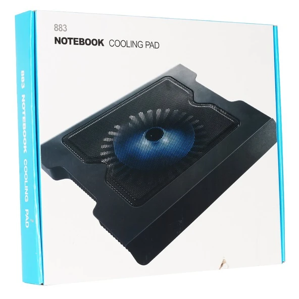 120MM TEK FANLI IŞIKLI NOTEBOOK SOĞUTUCU (1500RPM) (4401) - 3