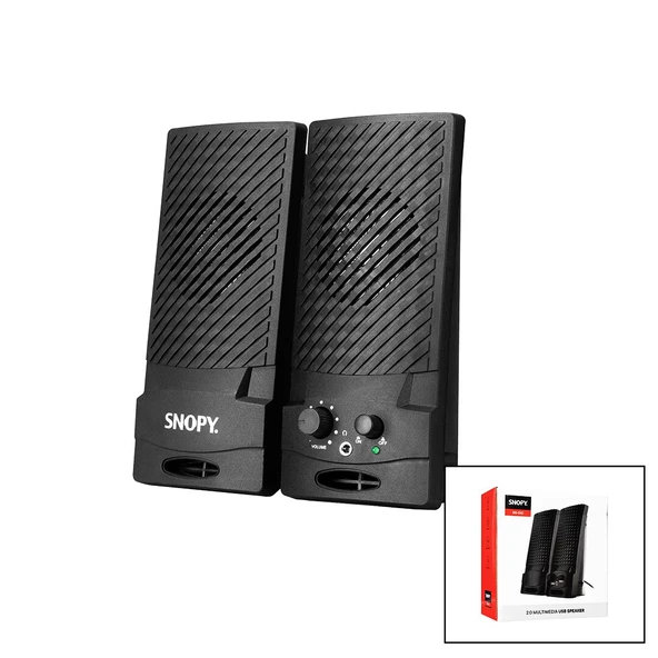 SNOPY SN-510 USB 2.0 MULTİMEDYA 1+1 HOPARLÖR SPEAKER SET 4W (4401)