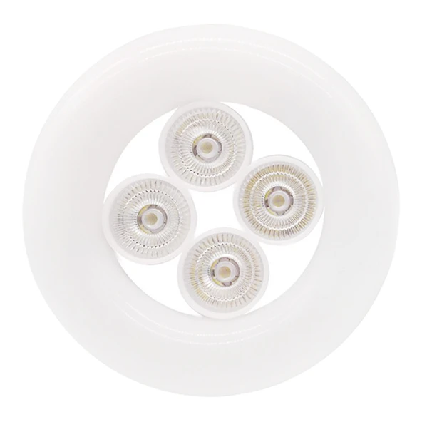 KK-902 E27 DUY 48 WATT BEYAZ 4LÜ UFO LED LAMBA (4401)