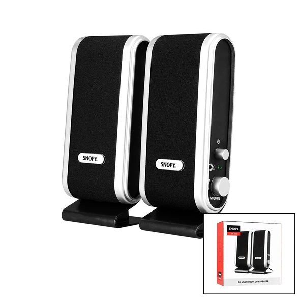 SNOPY SN-820 USB 2.0 MULTİMEDYA 1+1 HOPARLÖR SPEAKER SET 4W (4401)