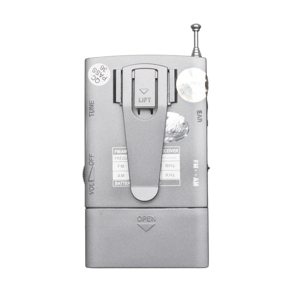 GRİ RENK CEP TİPİ ANALOG FM RADYO VS-R106 (4401) - 2