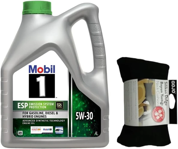 Mobil 1 Esp 5W30 Motor Yağı 4 L Gojo Seyahat Boyun Yastığı