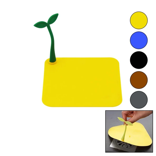 KAREGİDER KAPAK - SİLİKONSÜZGEÇ KOKU ÖNLEYİCİ RENKLİ MATÇİÇEK MODELİ TUTMA SAPLIBRKT-217927 (4401)