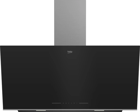 Beko BDE 9062 S Siyah Duvar Tipi Davlumbaz - 1